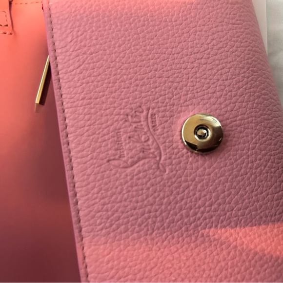 Christian Louboutin Pink Leather Wallet - Picture 5 of 6